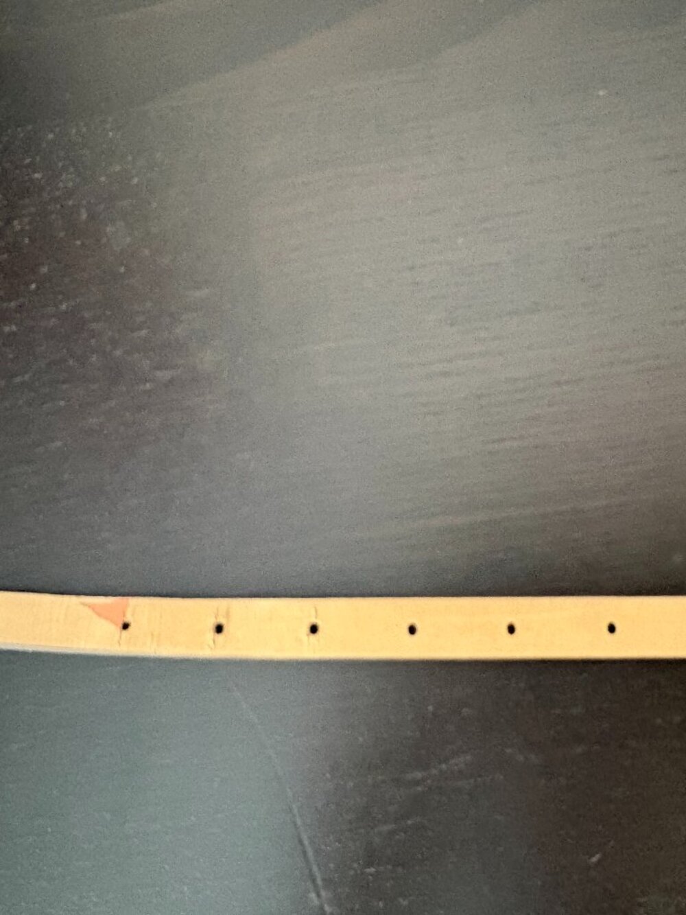 Ann Taylor Skinny Genuine Leather Spotted Belt Size S - Picture 6 of 11